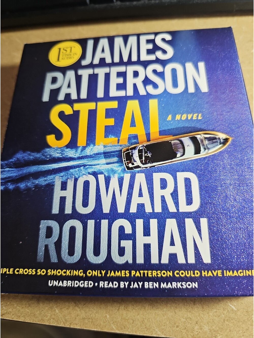 Steal by Howard Roughan and James Patterson (2022, Compact Disc)